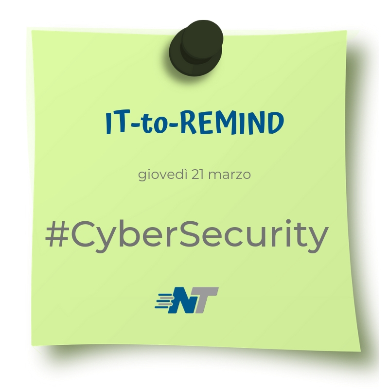 Post-it rubrica IT-to-Remind 21 marzo 2019 CyberSecurity